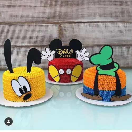 Topo de Bolo Mickey
