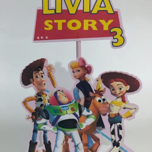 Topo de Bolo Toy Story