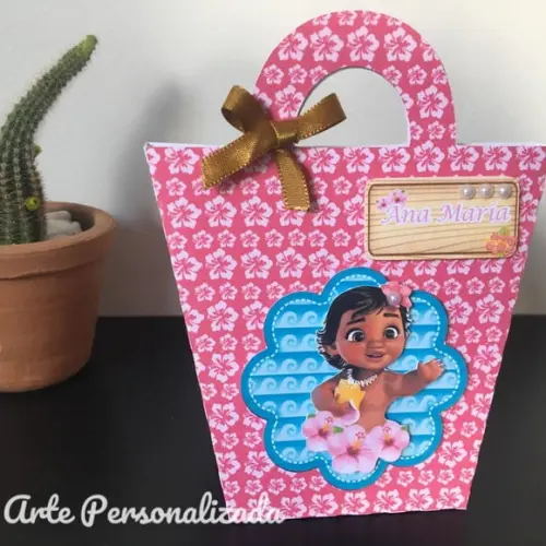 10 Caixas Bolsinha Moana