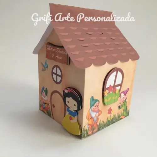 10 Caixas Casinha - Branca de Neve