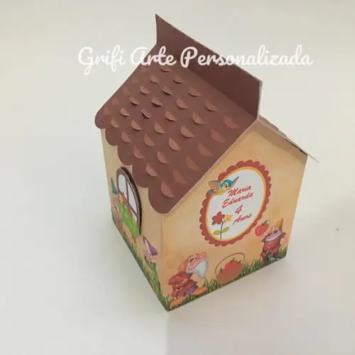 10 Caixas Casinha - Branca de Neve