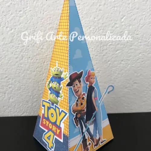 10 Caixas Pirâmide Toy Story 4