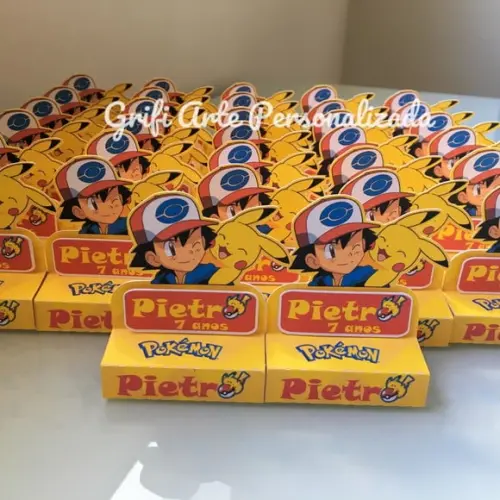 10 Caixas Porta Bis Pokemon