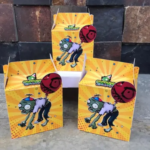10 Caixas Surpresa Plants Vs Zombies