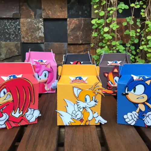 10 Caixas Surpresa Sonic