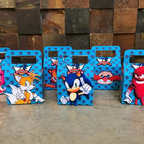 10 Caixas Surpresa Sonic