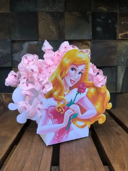 10 Centro de Mesa Bela Adormecida Princesa Aurora