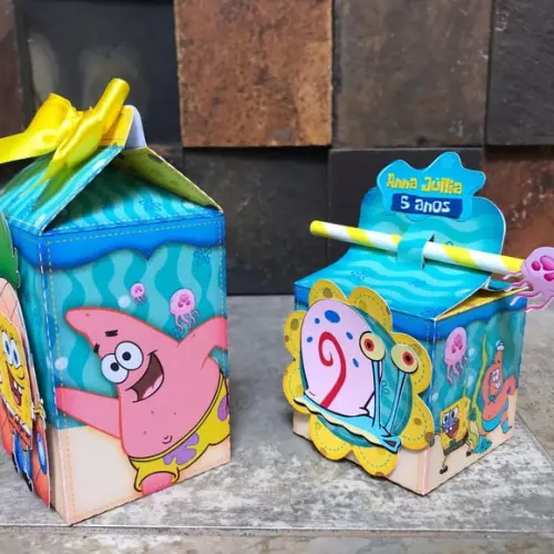 Caixas Bob Esponja