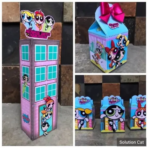 Caixas Meninas Super Poderosas 60 Itens