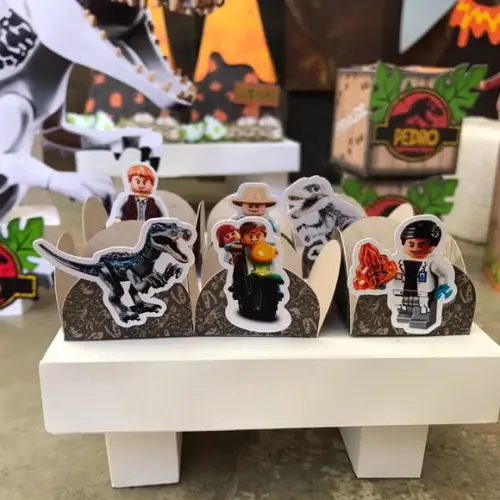 Jurassic World Lego Personalizado