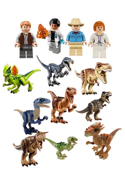 Jurassic World Lego Personalizado