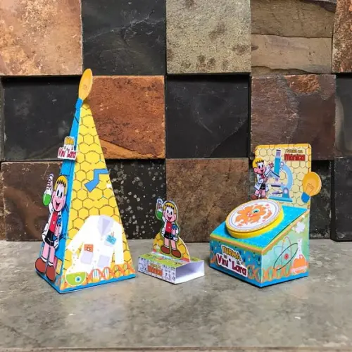 Kit 3 Caixas Turma da Mônica Franjinha