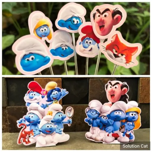 Kit Festa Smurfs Menina