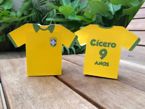 Lembrancinhas Copa Caixa Camisa