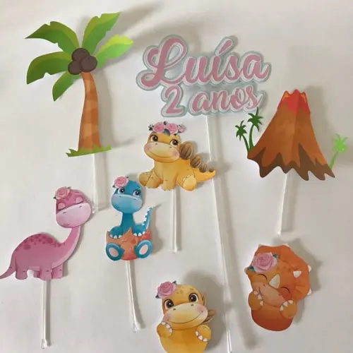 Pedido Especial Dinossauro Menina