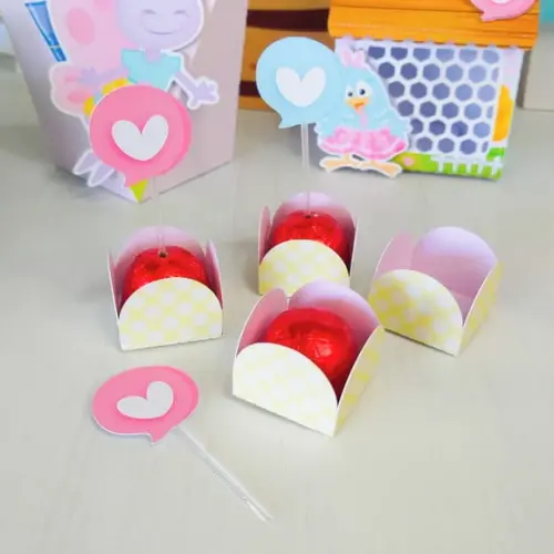 Personalizado Galinha Pintadinha Menina Rosa