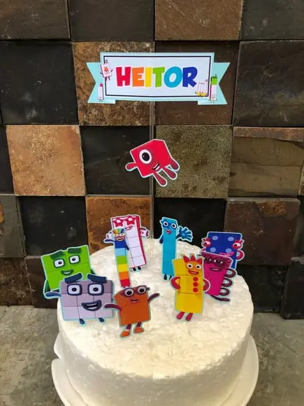Só Um Bolinho Numberblocks 32 Itens