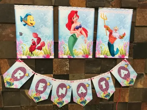 Só Um Bolinho Pequena Sereia Ariel