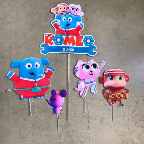 Topo de Bolo Chico Bon Bon