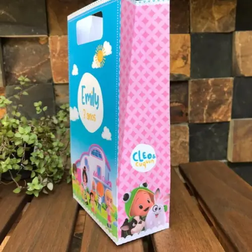 10 Unidades Sacolinha Surpresa Cleo e Cupim