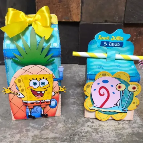 Caixas Bob Esponja