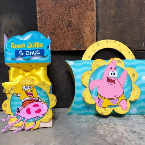 Caixas Bob Esponja