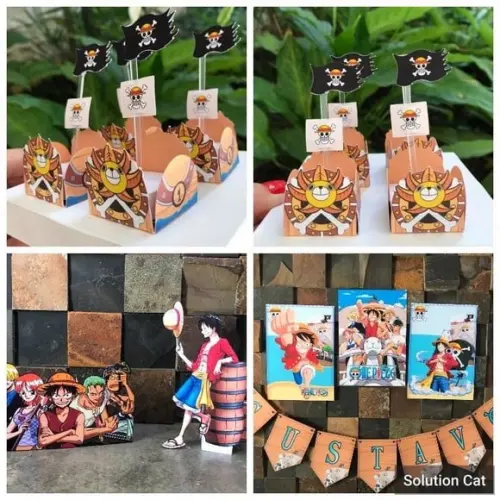 Decoração One Piece 61 Itens