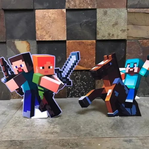 Festa em Casa Minecraft Só Um Bolinho