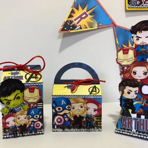 Festa em Casa Super Heróis Baby