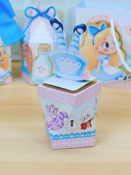 Festa Personalizado Alice no País Maravilhas Baby 46 Itens