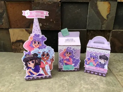 Kit Festa o Diário de Uma Princesa Desastrada