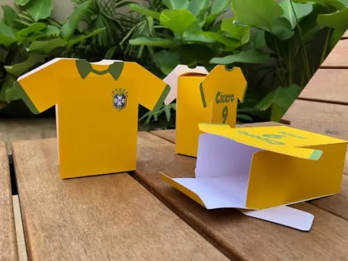 Lembrancinhas Copa Caixa Camisa 10 Itens