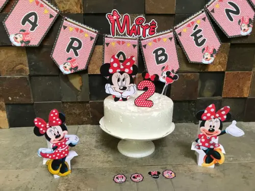 Minnie Vermelha Festa de Aniversario