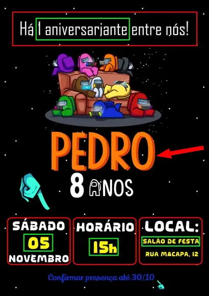 Personalizado Among Us