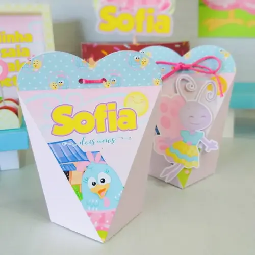 Personalizado Galinha Pintadinha Menina Rosa