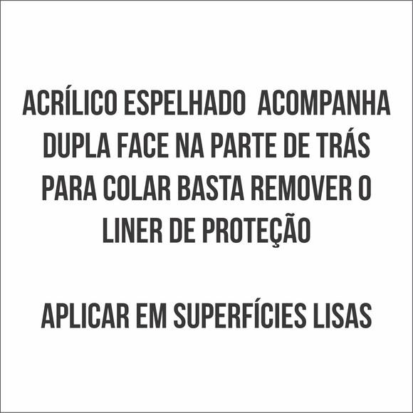 Mini Corações Decorativos em Acrílico Espelhado