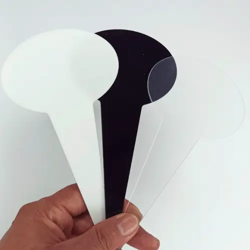 Kit Placa Acrílico para Sabor Gelato, Sorvete e Açaí -10 Und