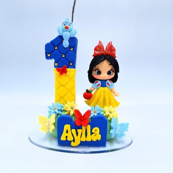 Mini Topinho com Vela Personalizada