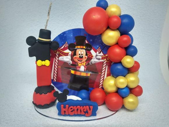 Topo Vela Cenário Circo do Mickey
