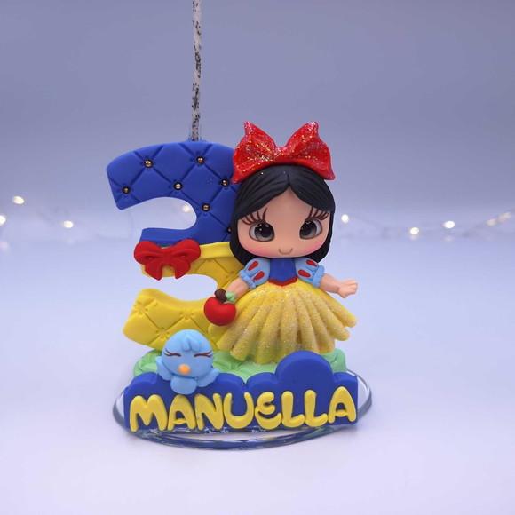 Vela Branca de Neve Biscuit