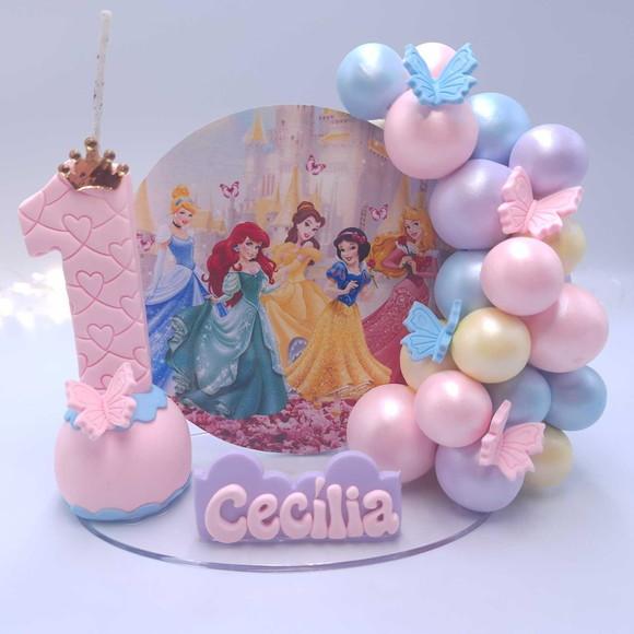 Vela Cenário Princesas
