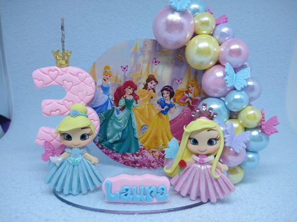 Vela Cenário Princesas