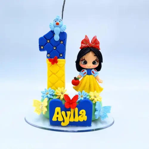Mini Topinho com Vela Personalizada