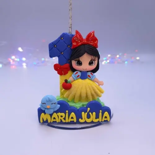 Vela Branca de Neve Biscuit