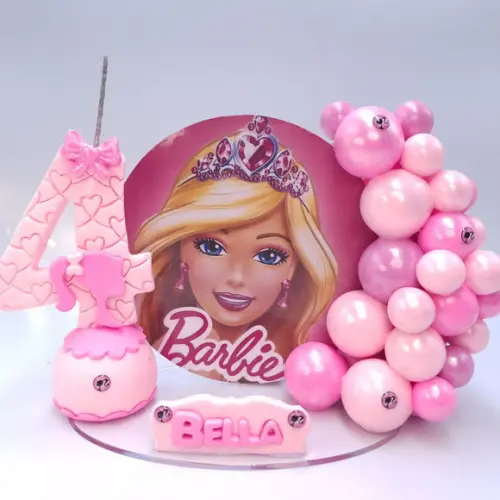 Vela Cenário Barbie Topo de Bolo