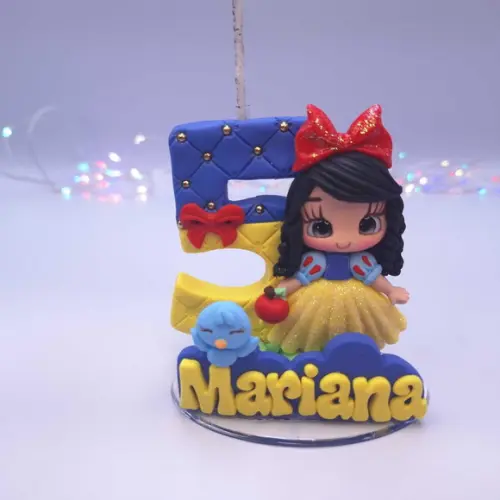 Vela Branca de Neve Biscuit