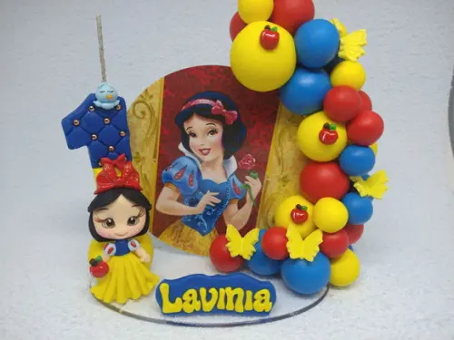Vela Cenário Branca de Neve