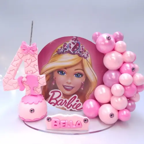 Vela Cenário Barbie Topo de Bolo