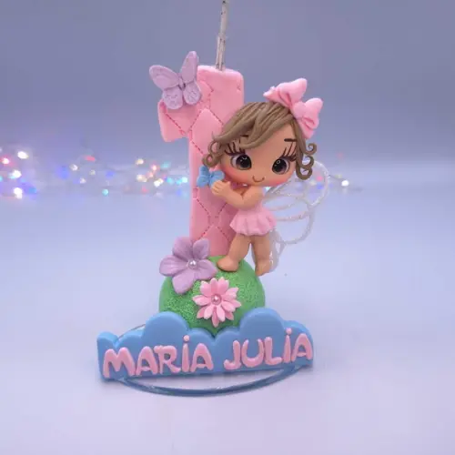 Vela Jardim Encantado Biscuit