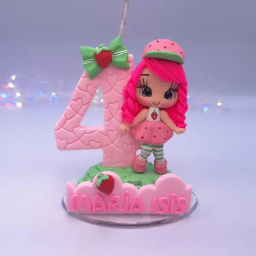 Vela Moranguinho Biscuit